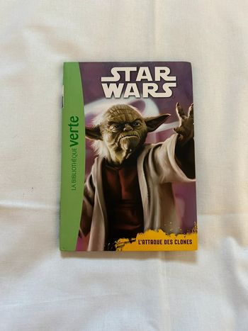 Livre Star Wars L’attaque des clones