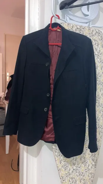 Manteau veste blazer velours
