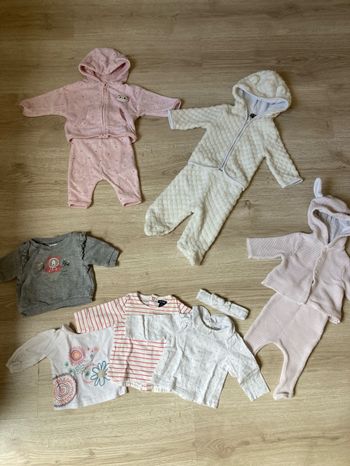 Lot vêtements 1 mois