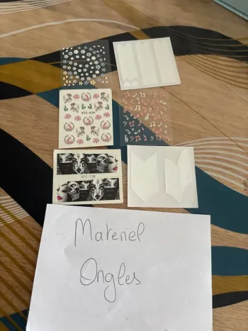 Lot de stickers pour ongles