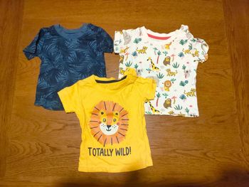 Lot 3tshirt animaux 6mois