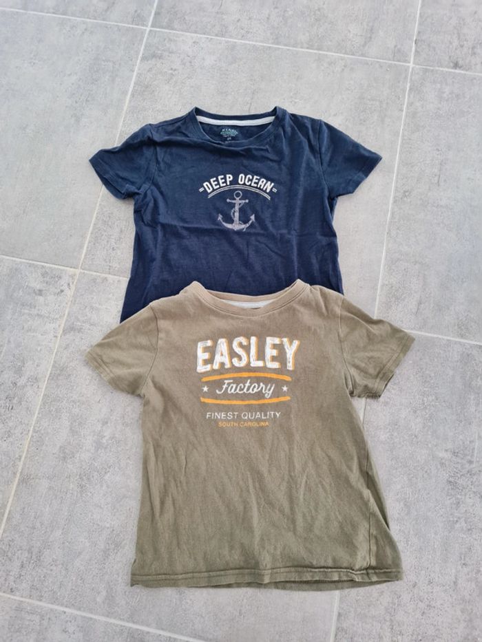 Lot 2 t-shirts manches courtes