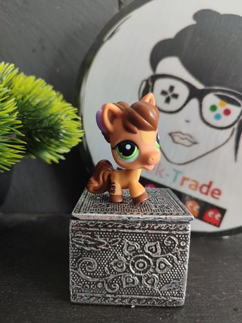 Lps00820 my Littlest Petshop LPS Pet Shop Hasbro horse cheval 1880
