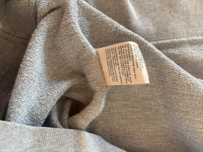 Sweat Converse gris made in italy taille - photo numéro 11