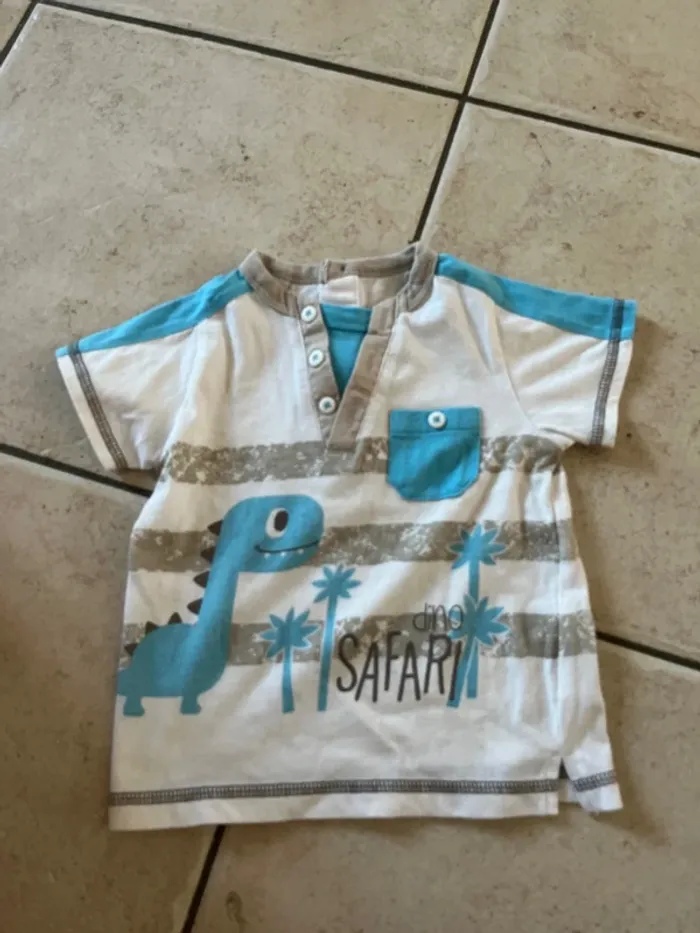 Tee shirt dinosaure