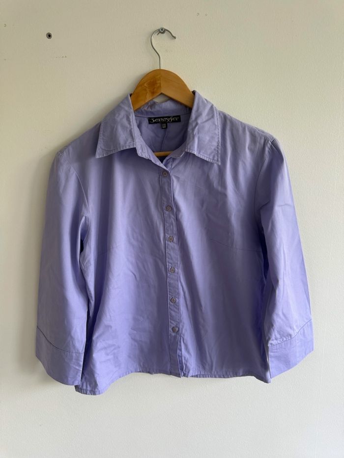 Chemise Lila Jennyfer taille 42 XL - photo numéro 2