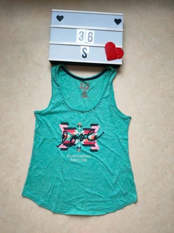 Débardeur vert taille 36 Undiz