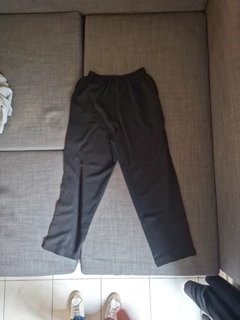 Pantalon droit taille haute