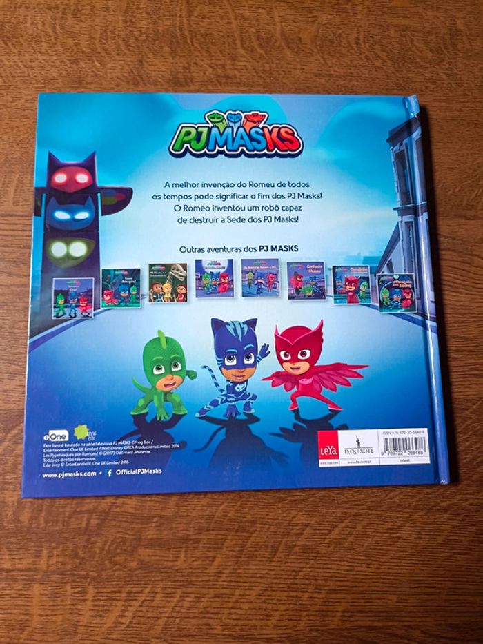 Livre pyjamask en portugais - photo numéro 2