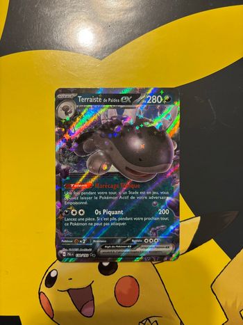 Carte Pokémon Terraiste de Paldea ex 130/193 – Flammes Obsidiennes (Near Mint)