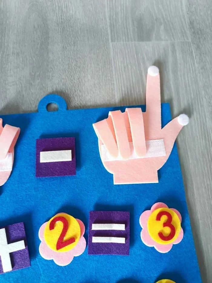 Set en feutrine pour apprendre à compter - photo numéro 12