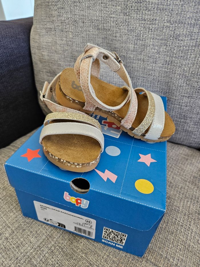 Sandales fille en cuir - photo numéro 3