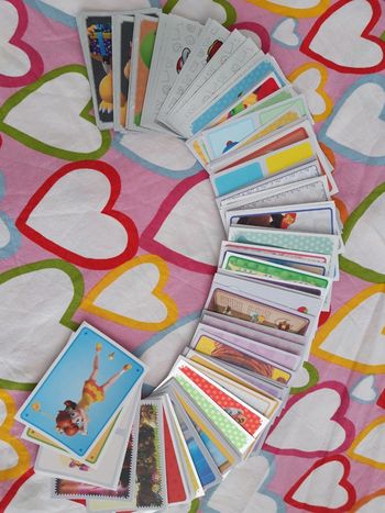 Lot 115 cartes panini Super Mario