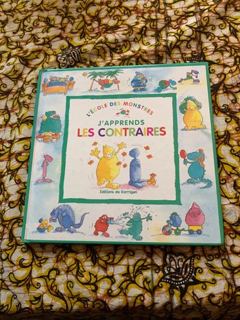 J apprends les contraires