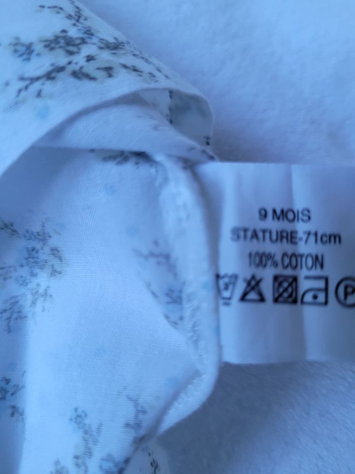 Chemise Bout'chou 9 mois TBE - photo numéro 7