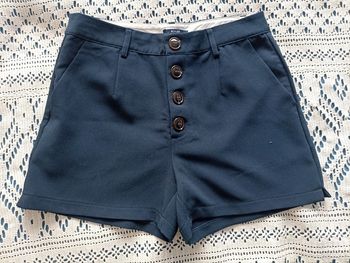 Short femme bleu marine