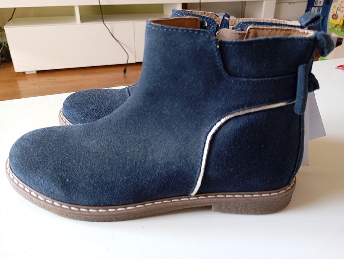 Bottines bleues marines - photo numéro 2