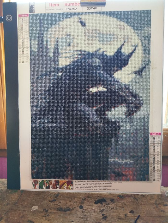Diamond painting 30x40  Batman