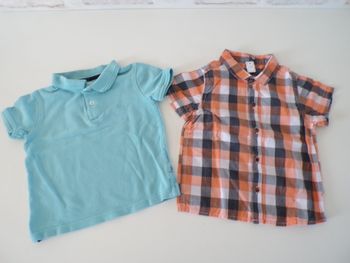 Chemise et polo manches courtes - 23 mois - Printemps / été  (312)