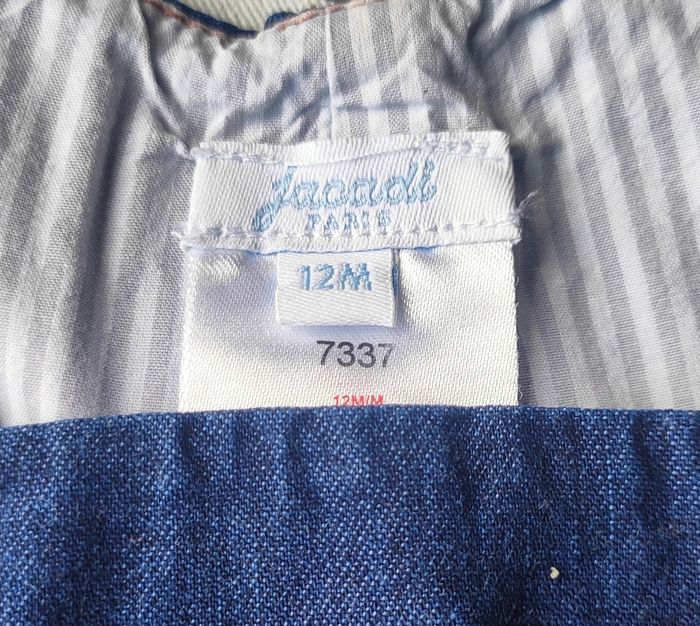 Salopette Jacadi taille 12 mois/ 1 ans - photo numéro 2
