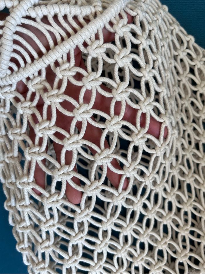 Sac macramé, crochet les tropéziennes - photo numéro 5