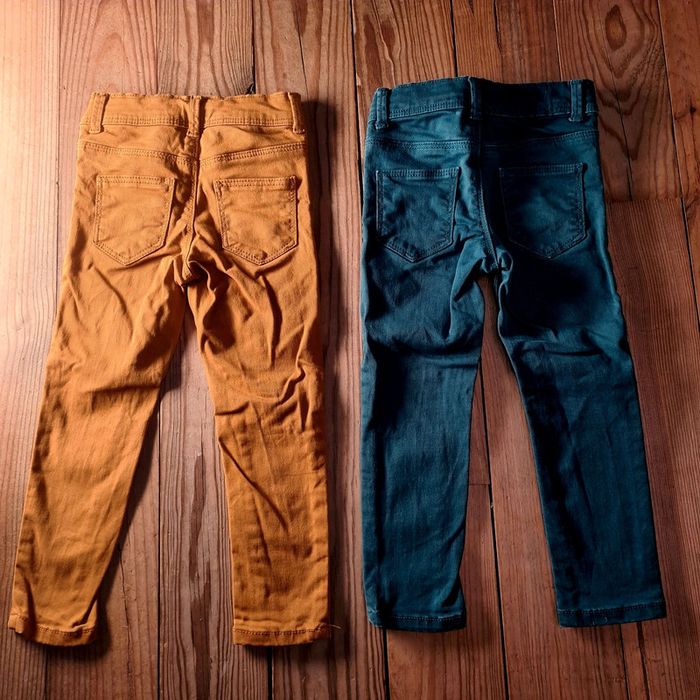 Lot de 2 jeans skinny pour bebe fille - photo numéro 2