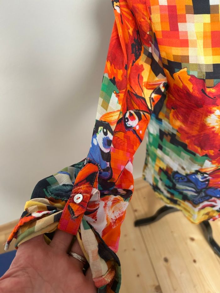 Chemise manches longues Desigual - taille 36 - photo numéro 3