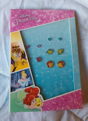 Lot de boucles d'oreilles disney ariel la petite sirene