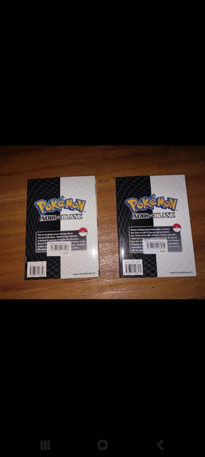 Mangas tome 1 et 2 Pokémon noir et blanc - photo numéro 2