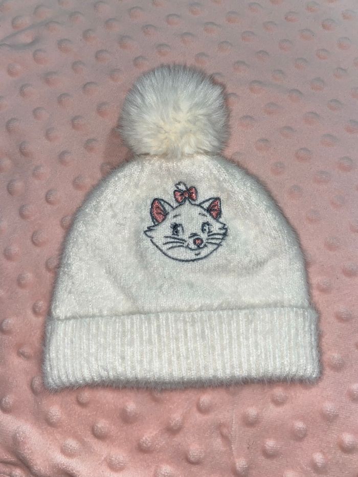 Ensemble bonnet + tour de cou Marie (aristochat) 3-6 mois - photo numéro 8