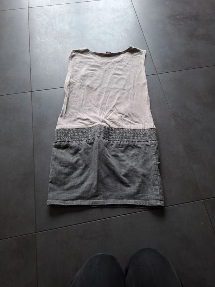 Robe été sans manches bas en jean Bilook 14 ans - photo numéro 4