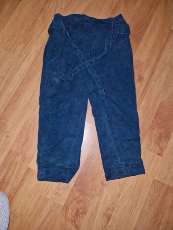 Pantalon bleu marine fille