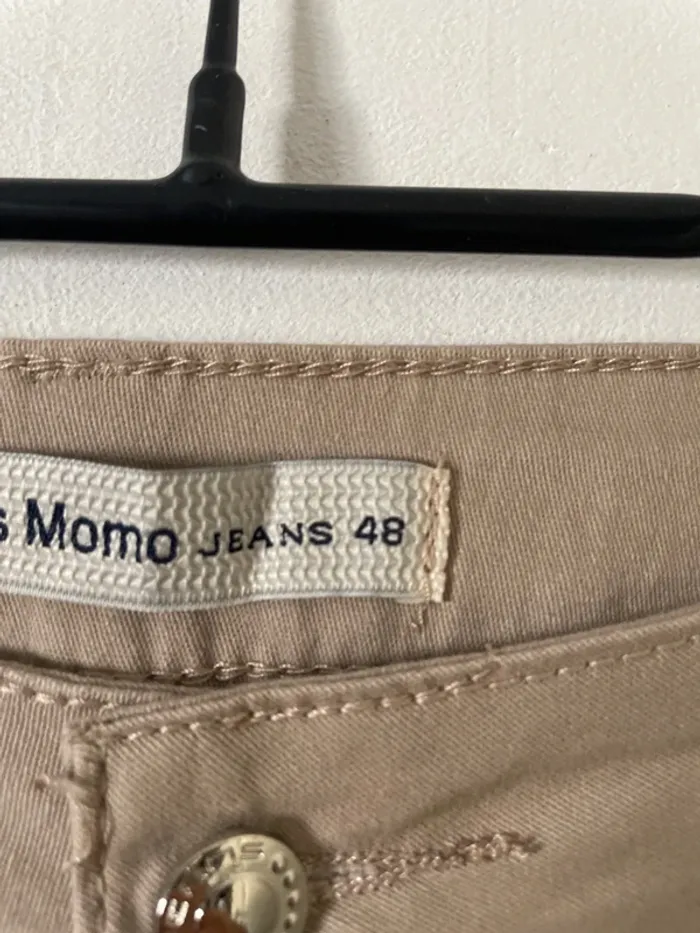 Jean beige à trous 810 - photo numéro 5