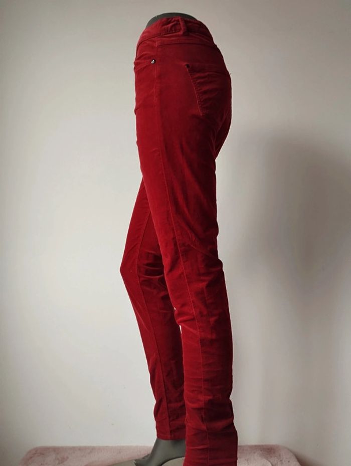 Pantalon One Step effet velours taille 36 - photo numéro 3