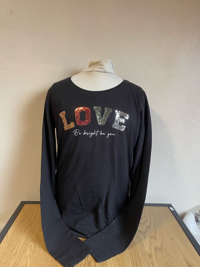 T shirt ML fille taille 170