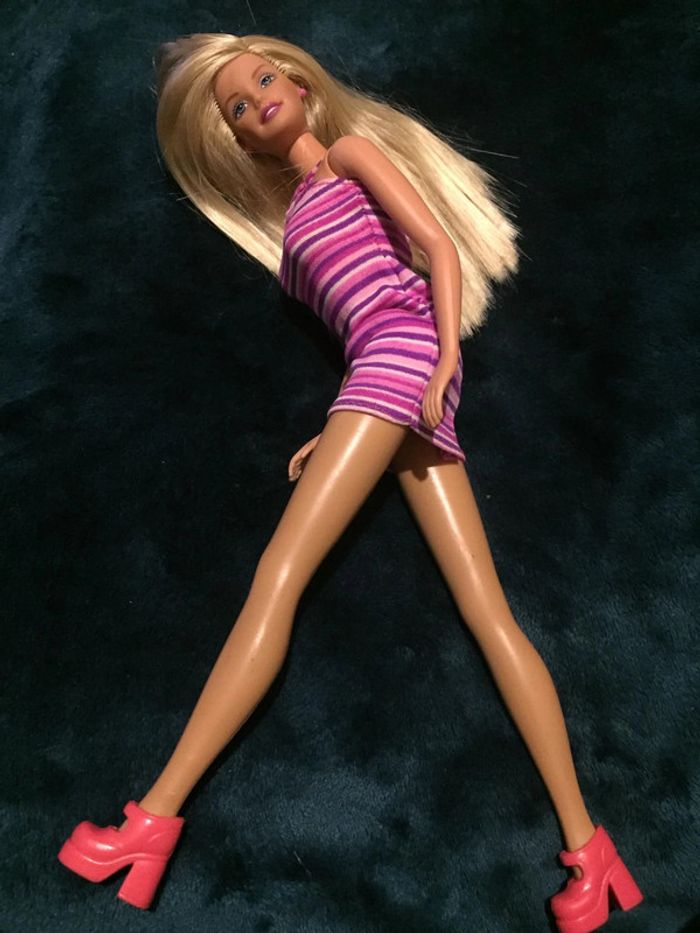 vintage barbie doll blonde Mattel
