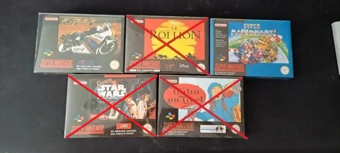 Lot de jeux Super Nintendo (SNES) - photo numéro 2