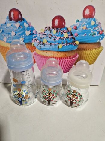 Biberons Mam en verre 170/260ml