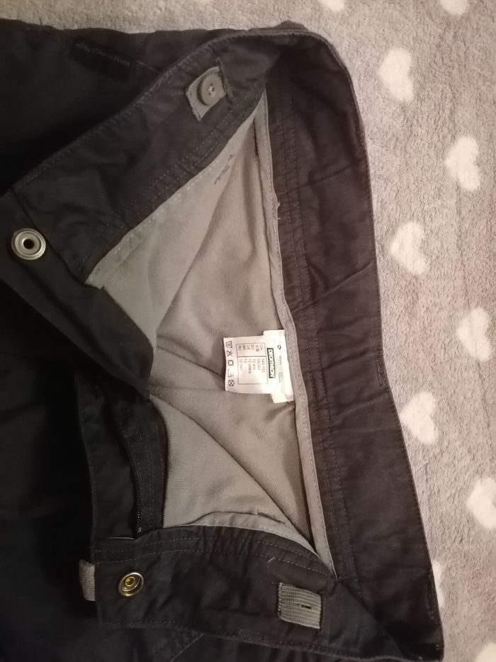 Pantalon randonnée doublé polaire 🩶 garçon 12 ans - photo numéro 7