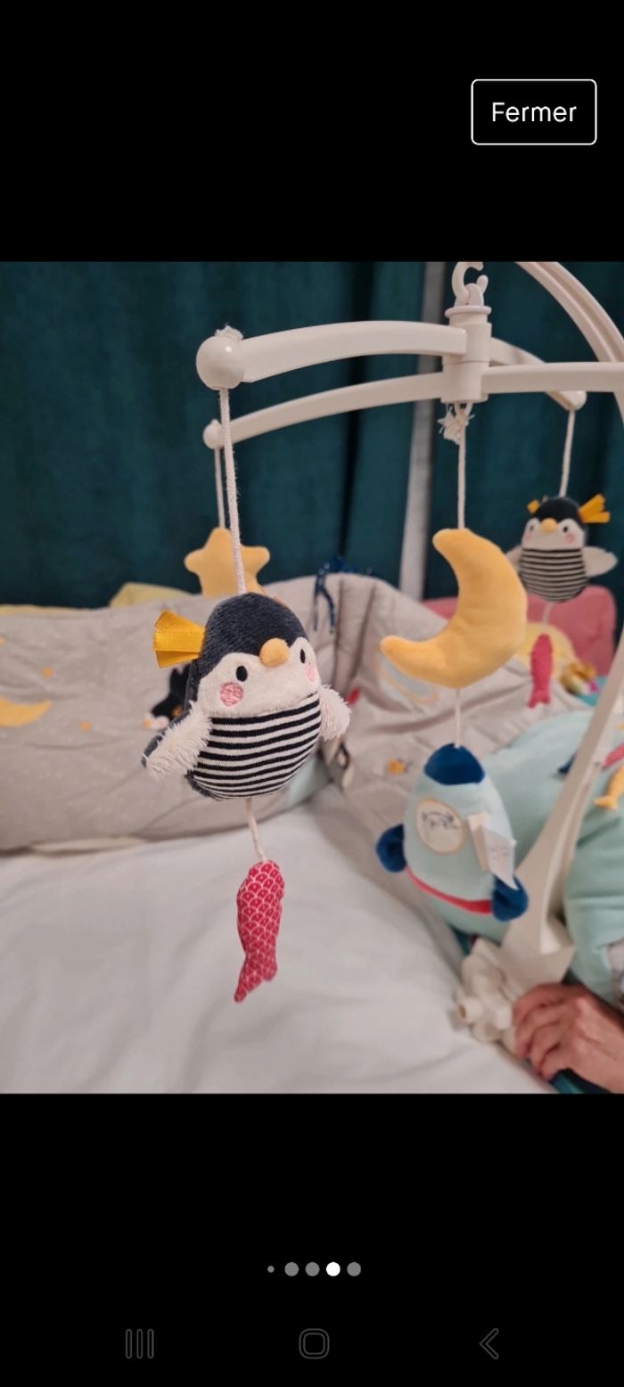 Tour de lit bébé et mobile Nanouk - photo numéro 8