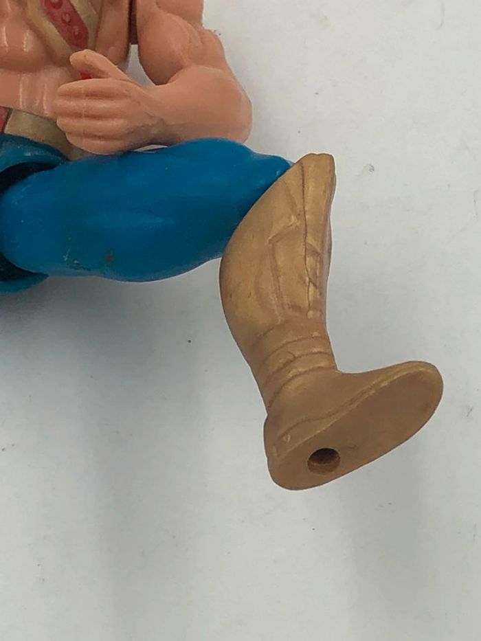 Figurine He-Man maître de l’univers Motu action figure M.I 1988 Mattel - photo numéro 6