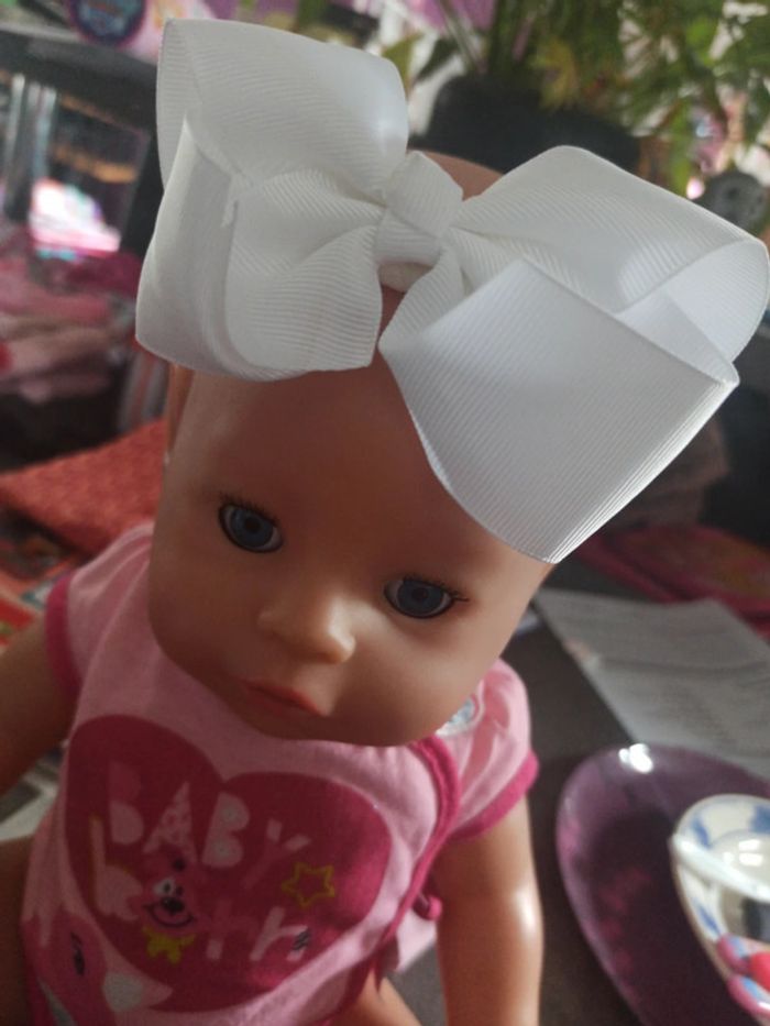 Bandeau noeud blanc - photo numéro 3