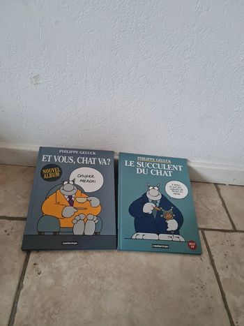 2 BD Le Chat de Geluck tome 12 / best of 3 neuf