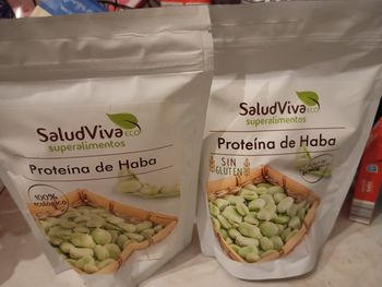 2 protéines de pois bio