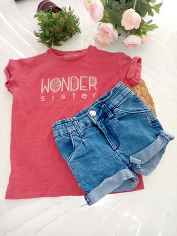 4 ans  tee-shirt fille "tao"