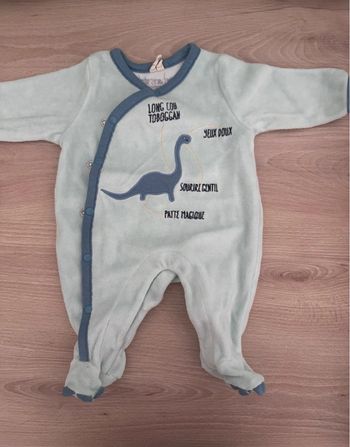 Pyjama velours orchestra taille naissance