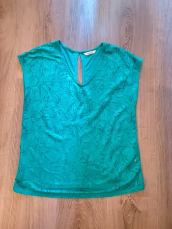 Haut vert Camaïeu Taille M