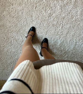 Escarpins babies cuir  - 38