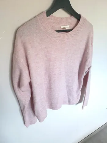 Pull rose laine H&M taille s