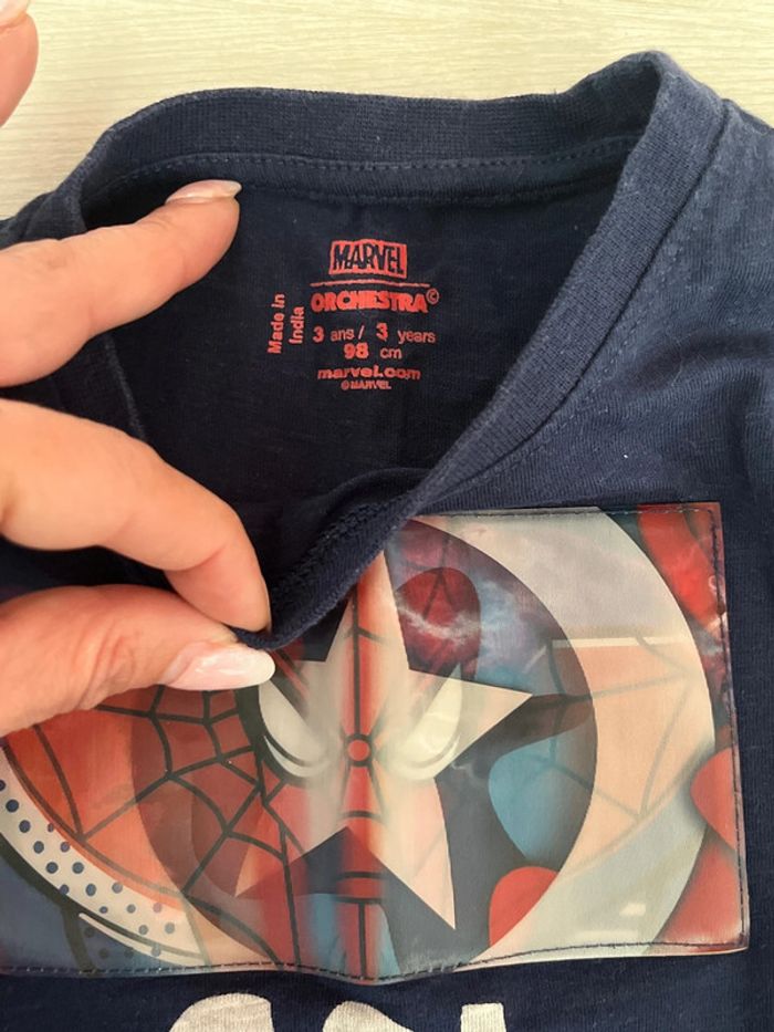 T-shirt Spiderman 3 ans - photo numéro 3